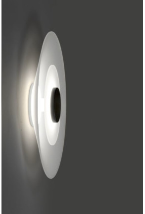 Halos Ø36 - Aplică neagră din sticlă